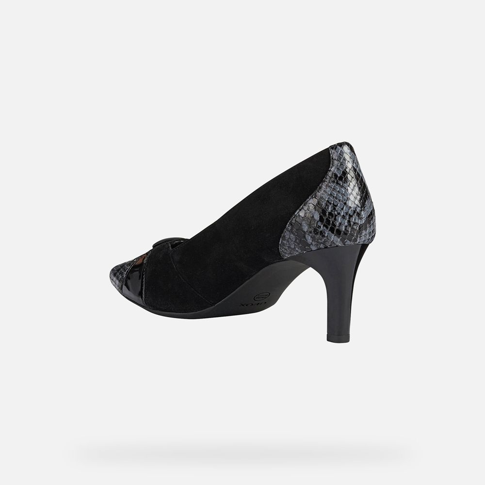 Escarpins Geox Bibbiana - Noir - Femme 754930-BSI